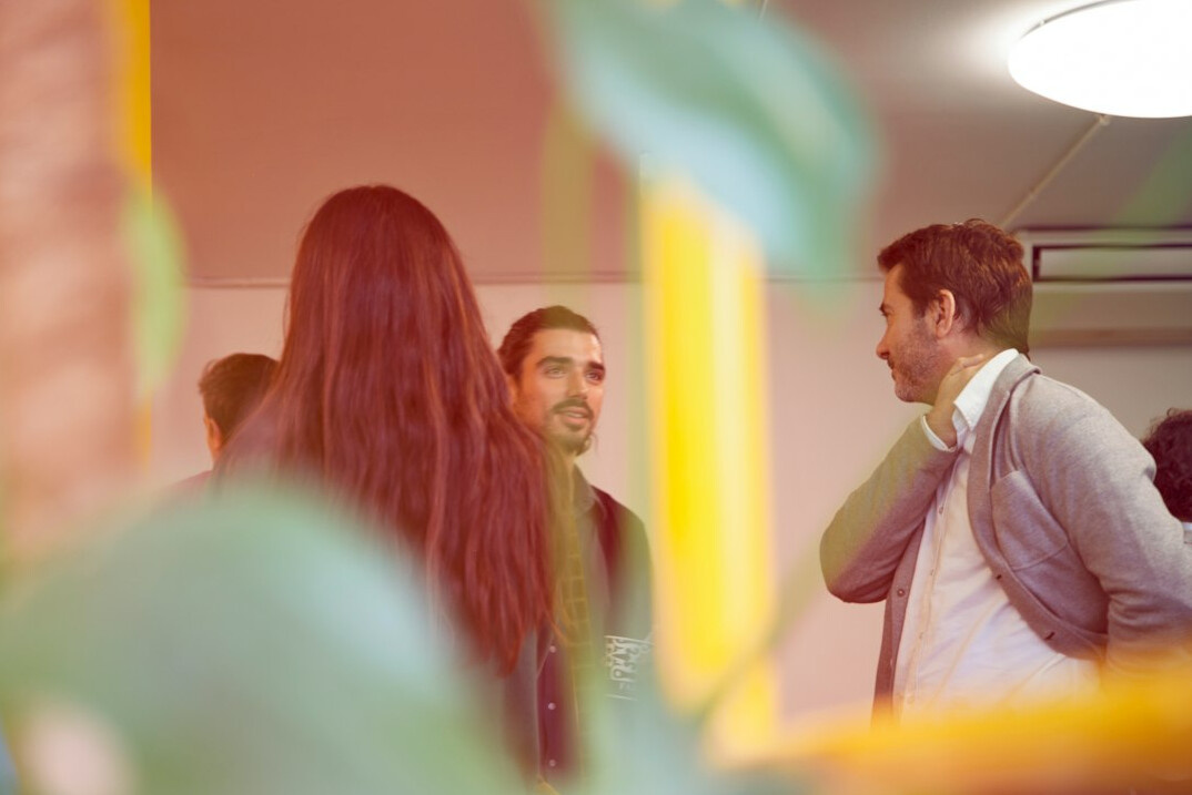 business team meeting discussion